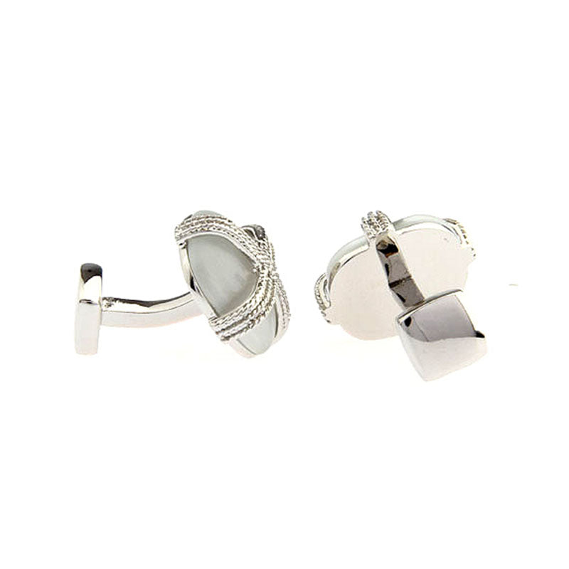 Cateye Glass Cufflinks