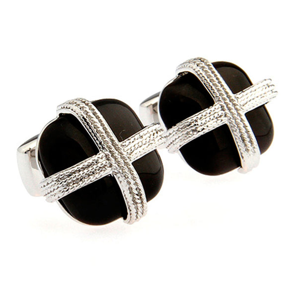 Cateye Glass Cufflinks