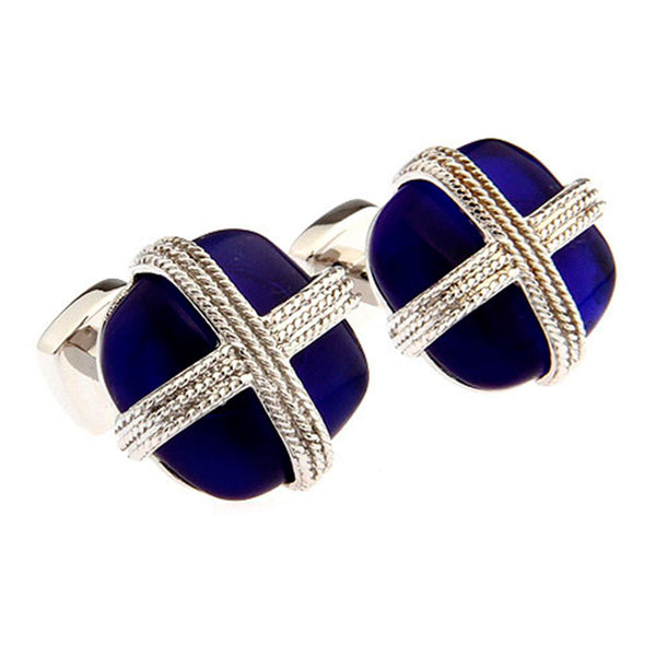 Cateye Glass Cufflinks