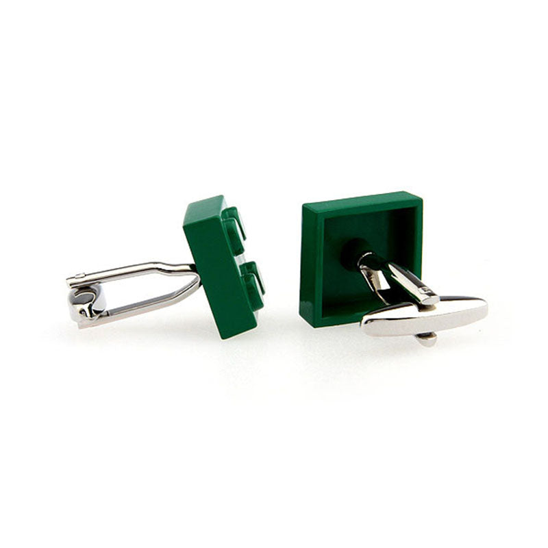 Grease Baking Paint Cufflinks