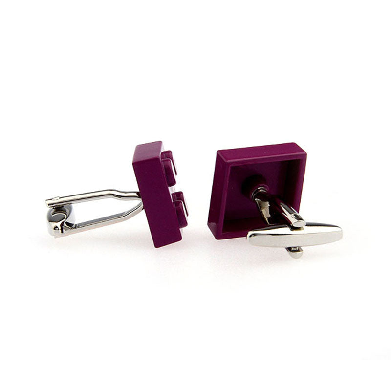 Grease Baking Paint Cufflinks