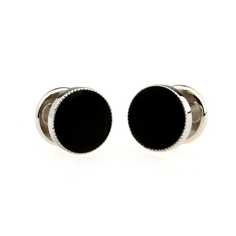 Enamel Dropping Glue Collar Studs