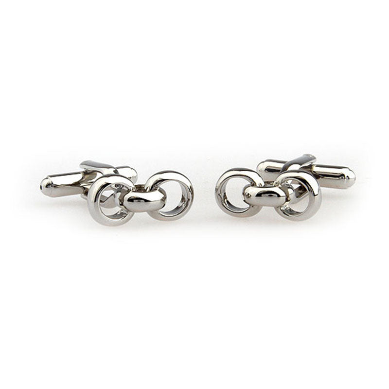 Plain Colour Metal Cufflinks