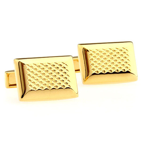 Plain Colour Metal Cufflinks