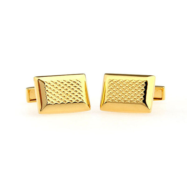 Plain Colour Metal Cufflinks