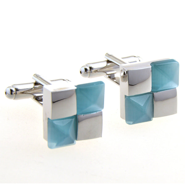 Cateye Glass Cufflinks