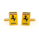 Car Logo Traffic Enamel Dropping Glue Cufflinks