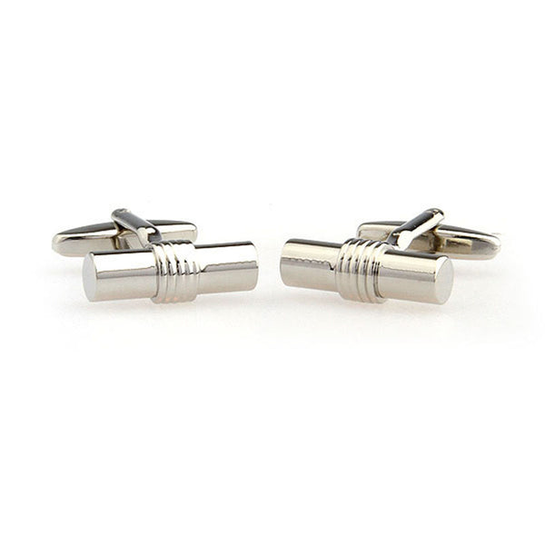 Plain Colour Metal Cufflinks