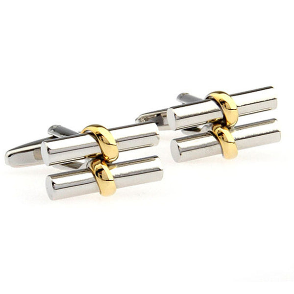 Plain Colour Metal Cufflinks