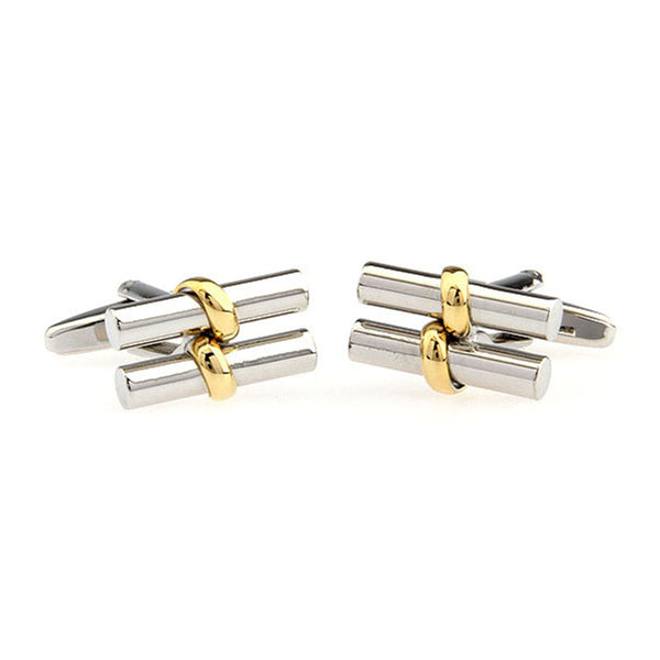 Plain Colour Metal Cufflinks