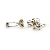 Plain Colour Metal Cufflinks