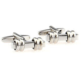 Plain Colour Metal Cufflinks