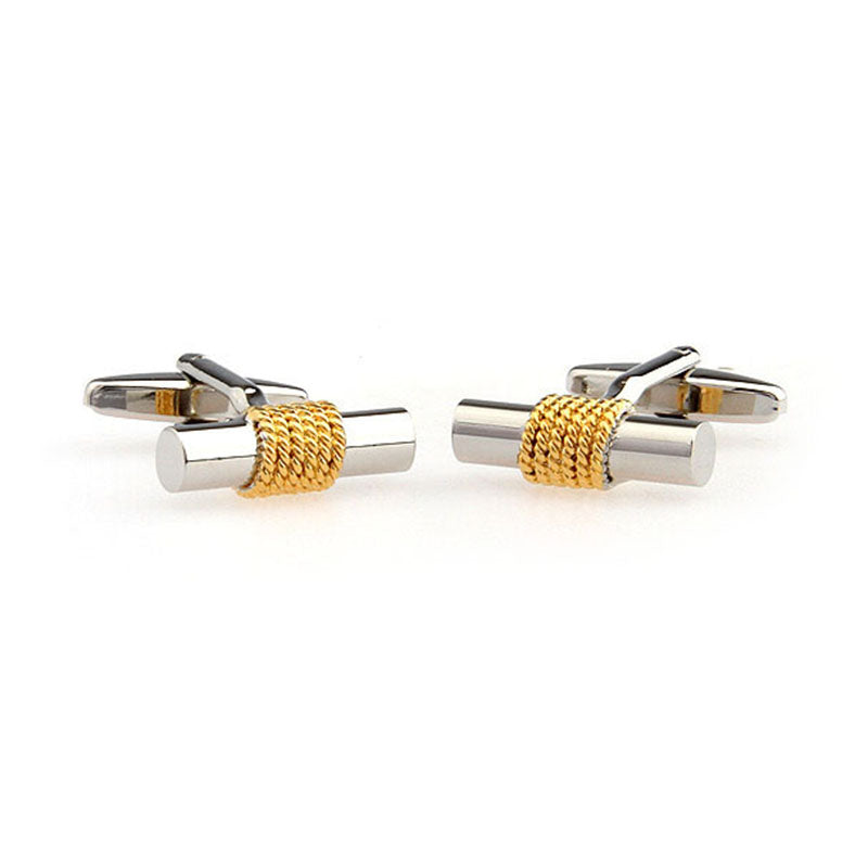 Plain Colour Metal Cufflinks