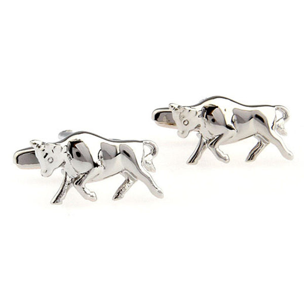 Animals Plants Plain Colour Metal Cufflinks