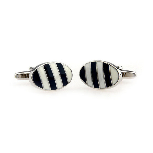 Enamel Dropping Glue Cufflinks