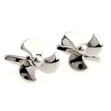 Interesting Skull Plain Colour Metal Cufflinks