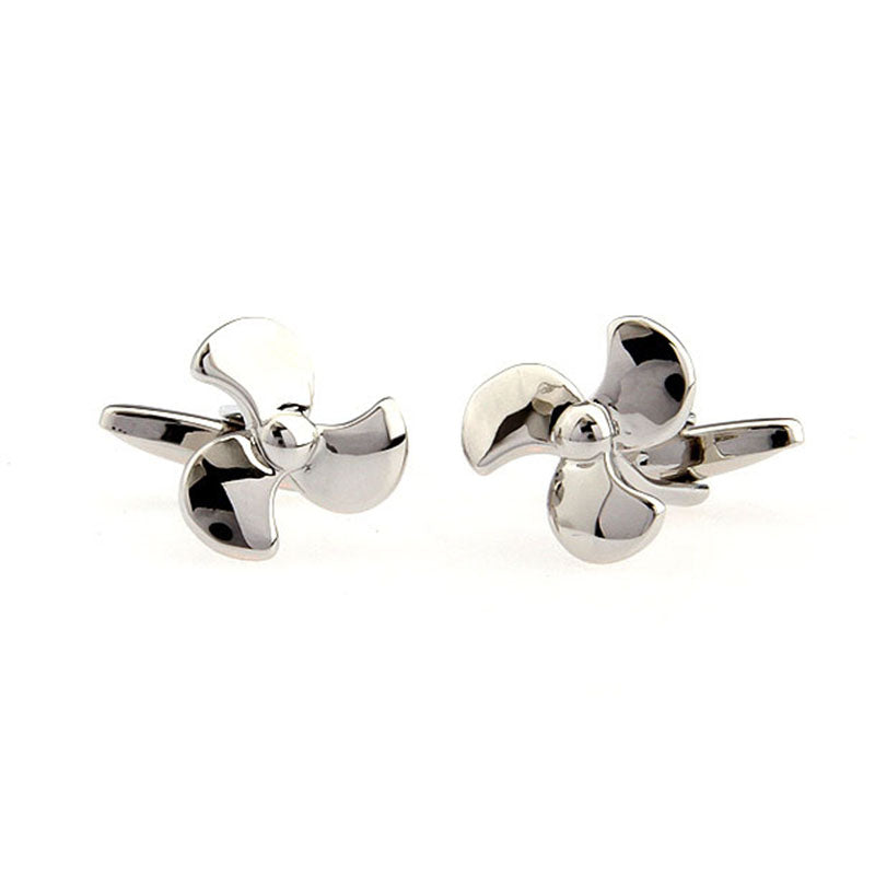 Interesting Skull Plain Colour Metal Cufflinks