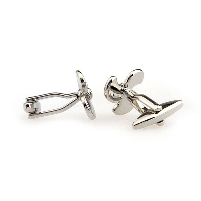 Interesting Skull Plain Colour Metal Cufflinks