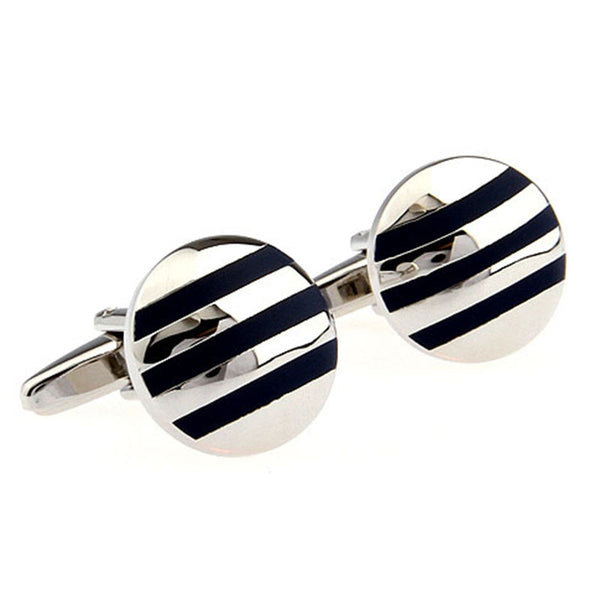 Enamel Dropping Glue Cufflinks