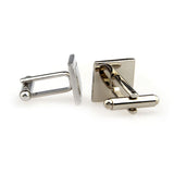 Plain Colour Metal Cufflinks