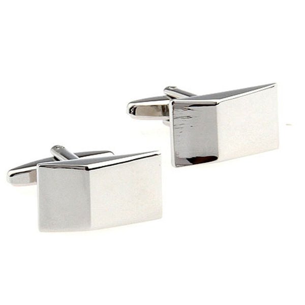 Plain Colour Metal Cufflinks