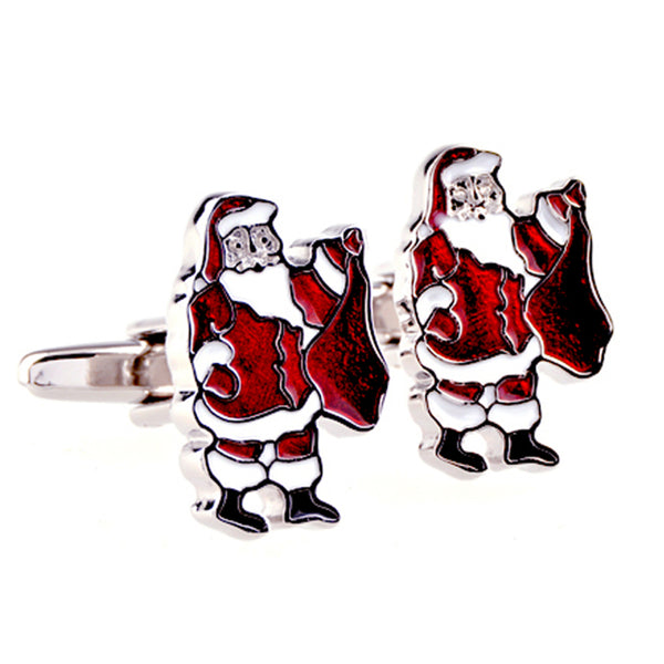 Festivals Wedding Reception Enamel Dropping Glue Cufflinks