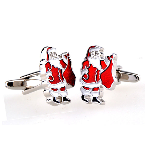 Festivals Wedding Reception Enamel Dropping Glue Cufflinks