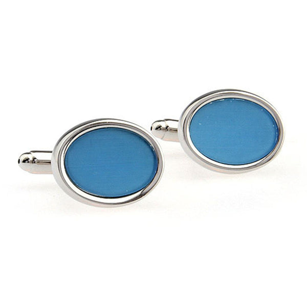 Cateye Glass Cufflinks