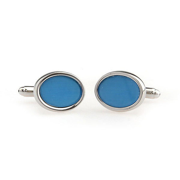 Cateye Glass Cufflinks