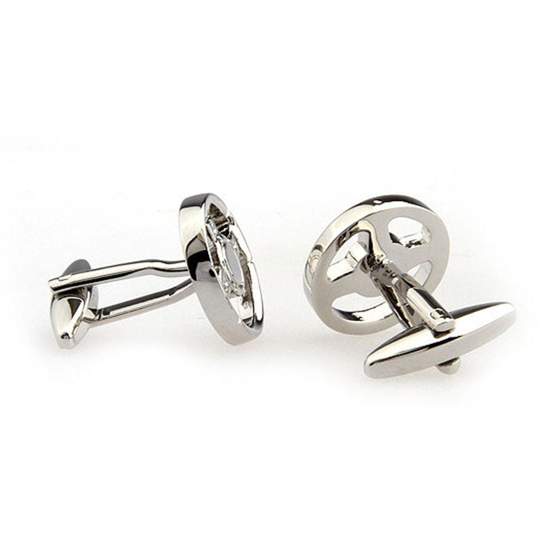 Military Tools Plain Colour Metal Cufflinks