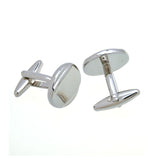 Plain Colour Metal Cufflinks