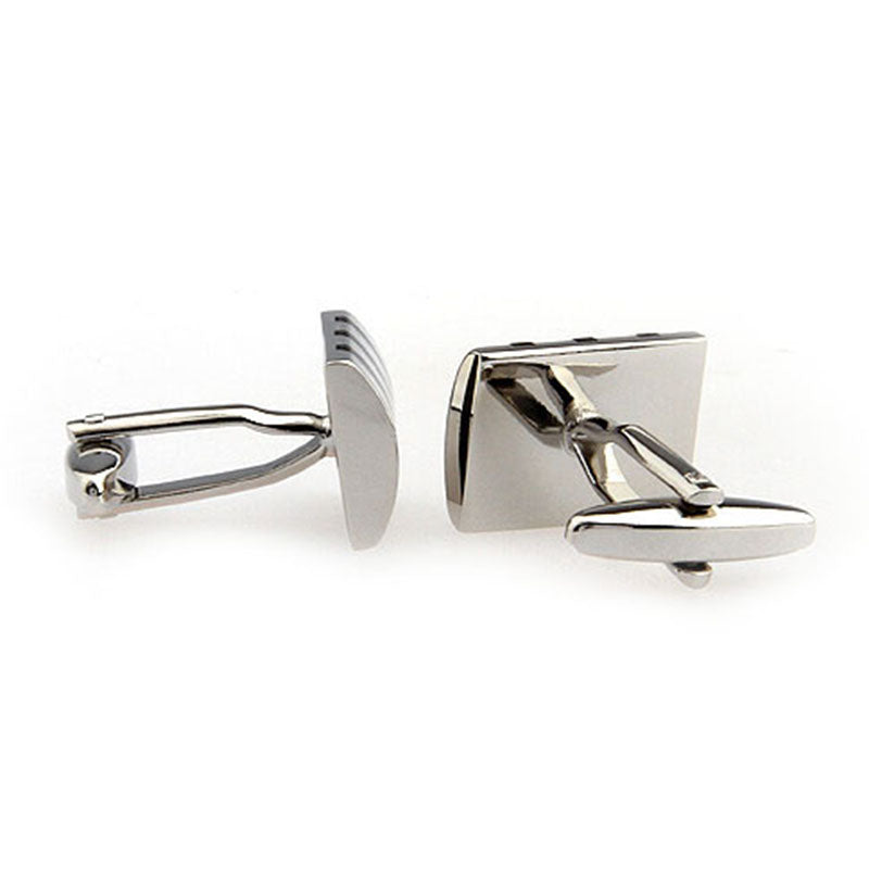 Enamel Dropping Glue Cufflinks