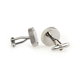 Plain Colour Metal Cufflinks