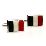 National Flag Music Enamel Dropping Glue Cufflinks