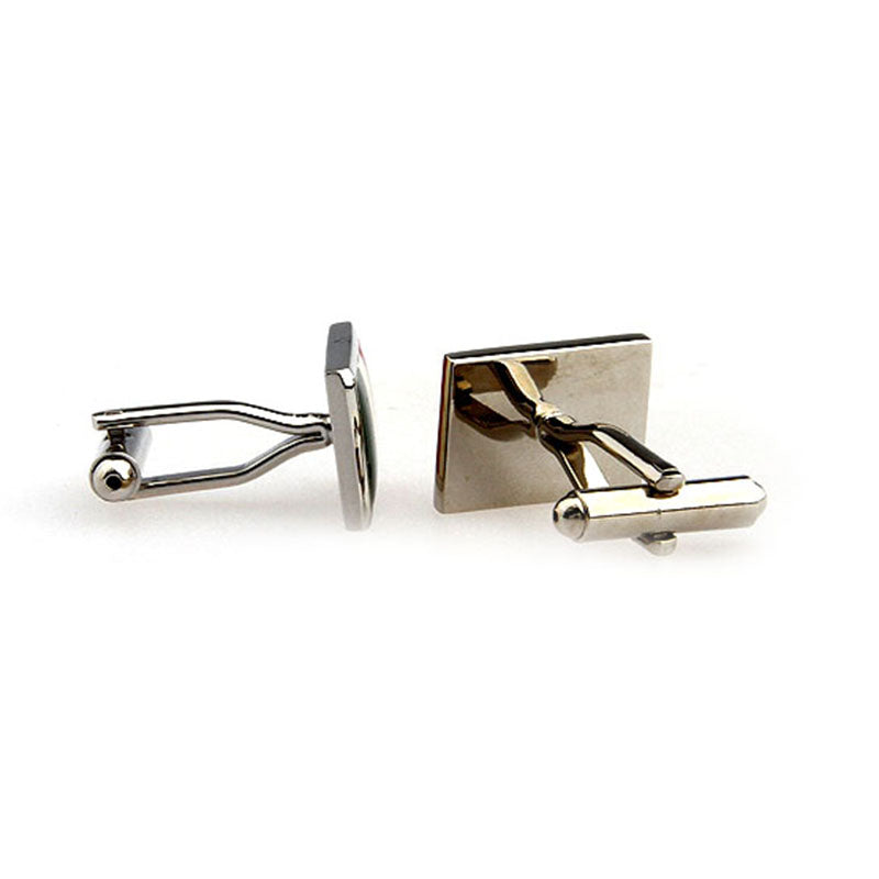 National Flag Music Enamel Dropping Glue Cufflinks