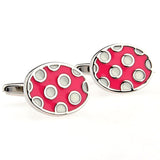 Enamel Dropping Glue Cufflinks