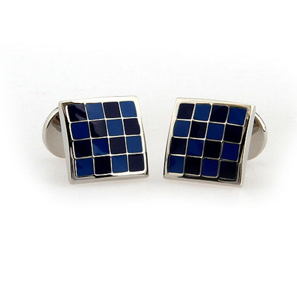 Enamel Dropping Glue Cufflinks