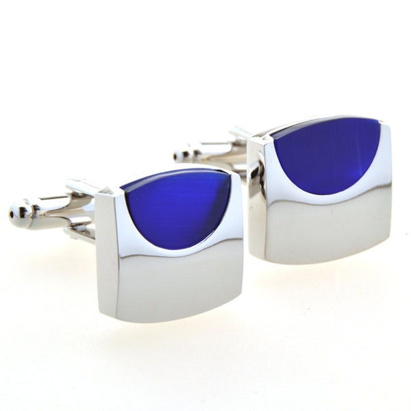 Cateye Glass Cufflinks