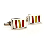 Enamel Dropping Glue Cufflinks