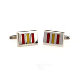 Enamel Dropping Glue Cufflinks