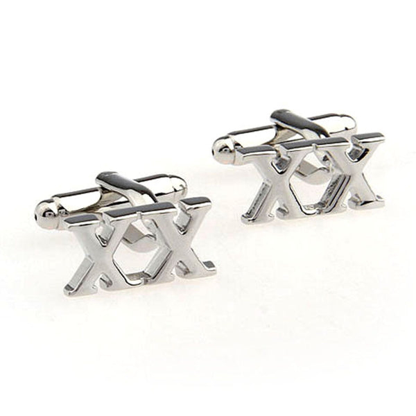 Plain Colour Metal Cufflinks