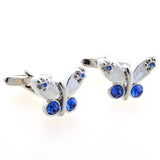 Crystal Zircon Cufflinks