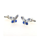 Crystal Zircon Cufflinks