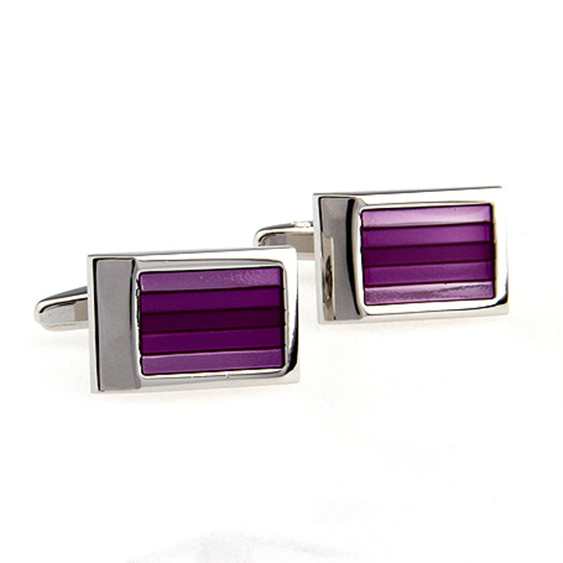 Enamel Dropping Glue Cufflinks