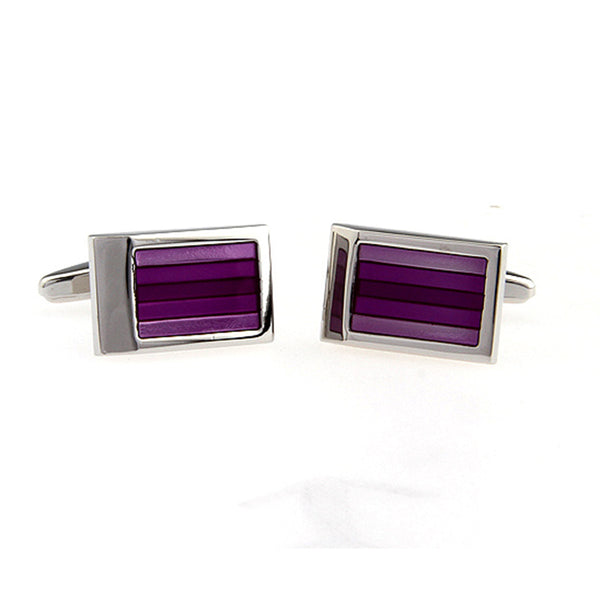 Enamel Dropping Glue Cufflinks