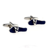 Interesting Skull Enamel Dropping Glue Cufflinks