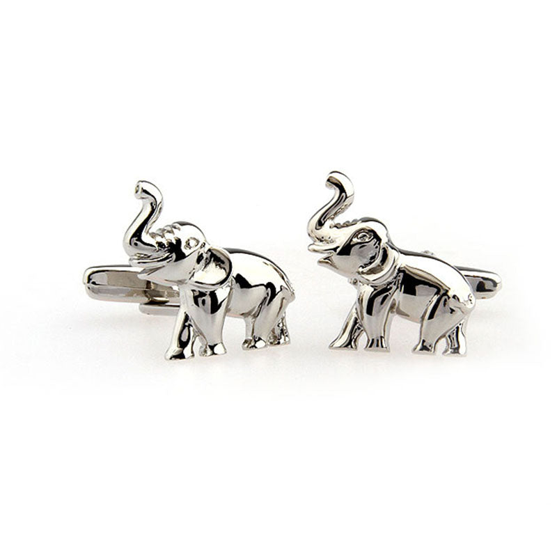 Animals Plants Plain Colour Metal Cufflinks