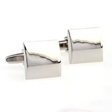 Plain Colour Metal Cufflinks