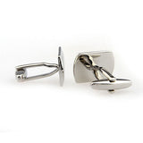 Plain Colour Metal Cufflinks