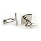 Plain Colour Metal Cufflinks